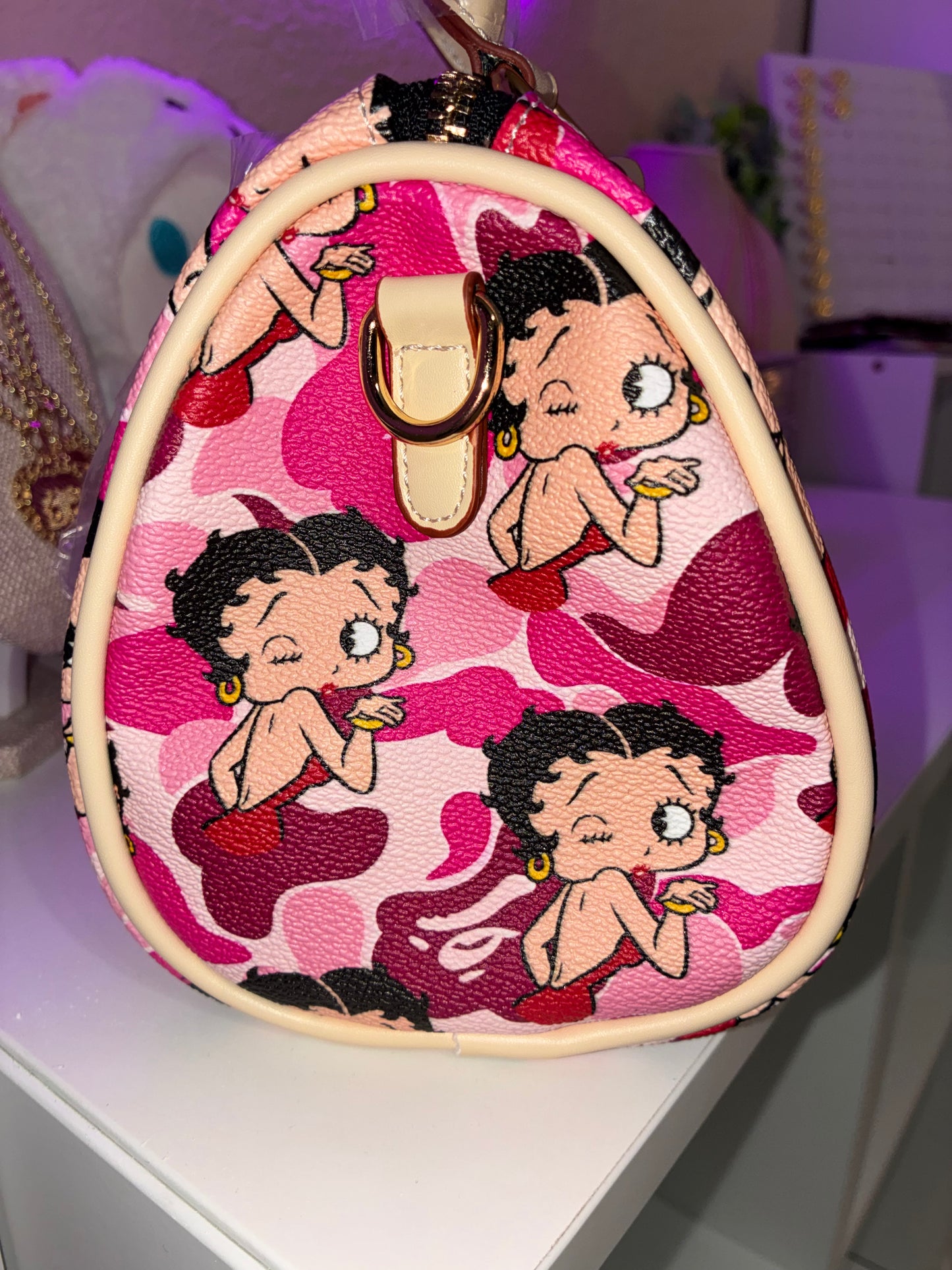 BAPE X BETTY BOOP PILLOW BAG