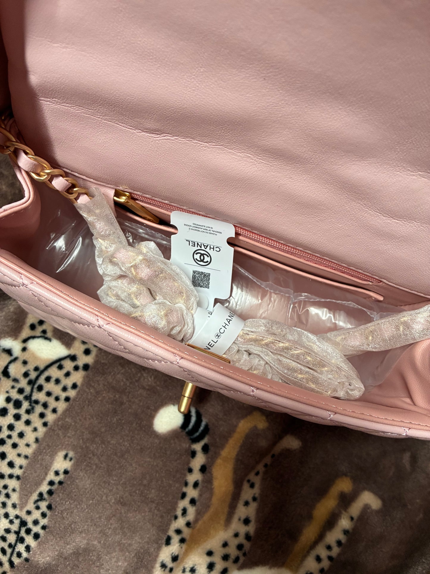1 of 1 - Chanel Mini Coco Handle Flap Bag – Light Pink | Gold Hardware