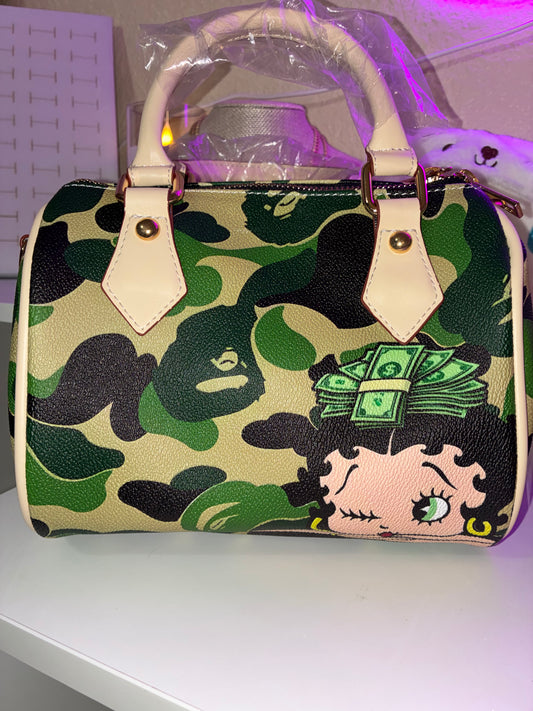 BAPE X BETTY BOOP PILLOW BAG