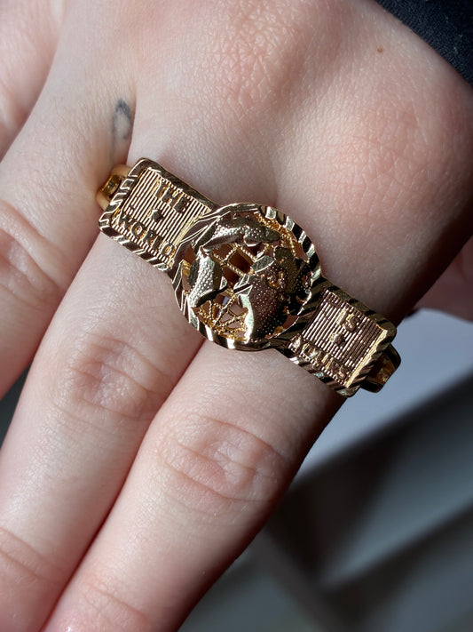 SCARFACE “THE WORLD IS YOURS” RING