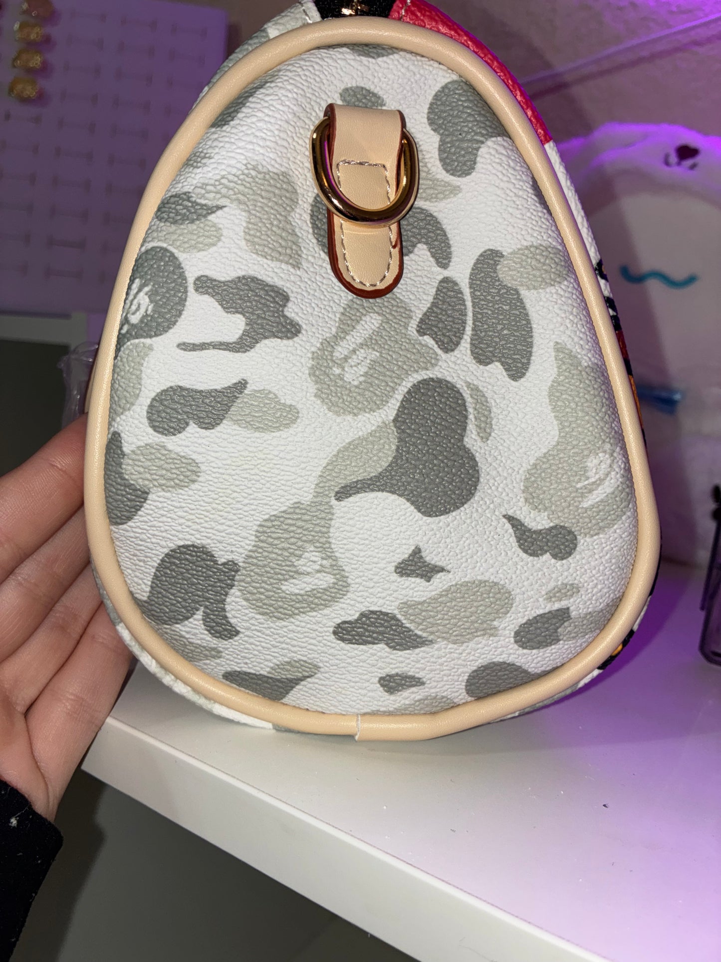 BAPE X HELLO KITTY WITH WALLET PILLOW BAG