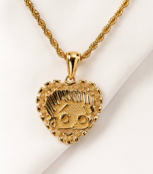 BETTY BOOP ROLEX NECKLACE