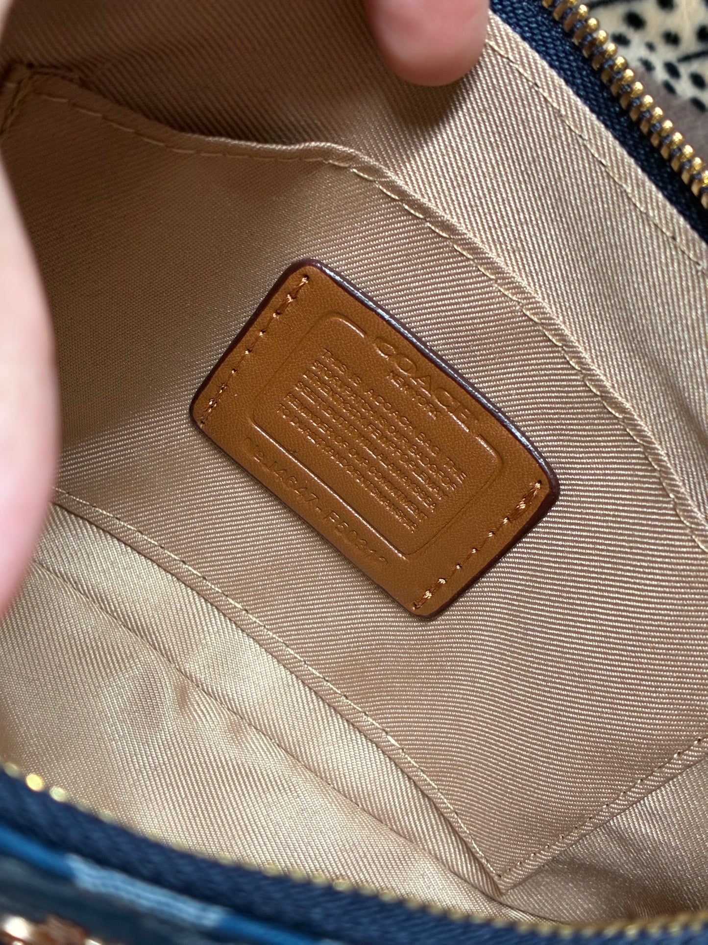 C Nolita 19 Signature Denim Crossbody Bag