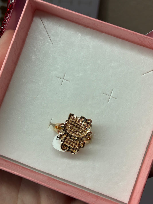 SMALL HELLO KITTY FULL BODY RING
